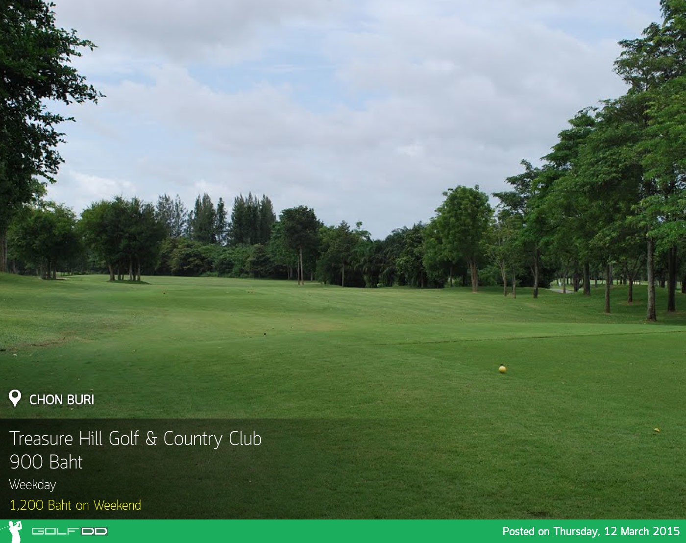 Treasure Hill Golf & Country Club News สนามกอล์ฟ เทรชเชอร์ ฮิลล์ กอล์ฟ แอนด์ คันทรี คลับ