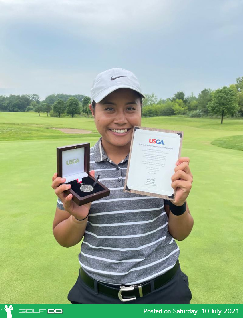 “กัญจน์ บรรณบดี” นักกอล์ฟสมัครเล่นฝีมือดีของไทย คว้าชัยในการแข่งขัน US Women’s Amateur Qualifier 