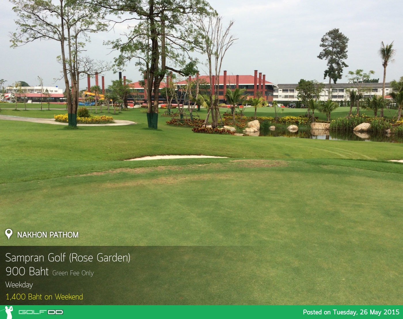 Sampran Golf (Rose Garden) News สนามกอล์ฟ สามพราน (โรส การ์เด้น)