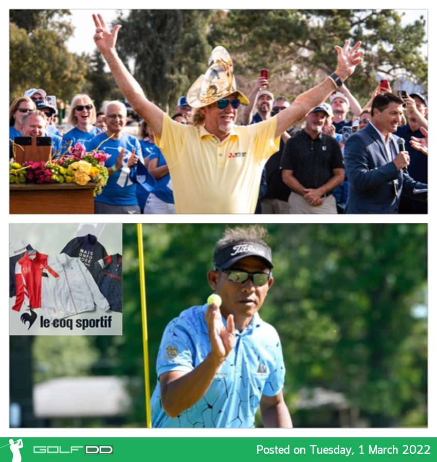 "อัพเดทผลการแข่งขันศึกกอล์ฟ PGA Tour Champions ในรอบ Final รายการ Cologuard Classic ณ. Tucson, Arizona สนาม Omni Tucson National ชิงเงินรางวัลรวม 1,800,000 USD 