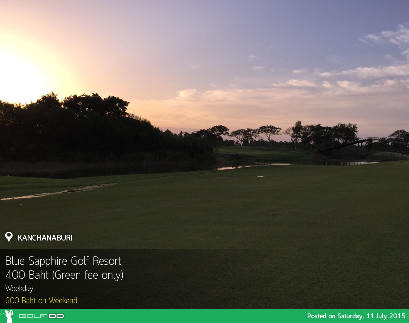 Blue Sapphire Golf Resort News สนามกอล์ฟ บลู แซฟไฟร์ กอล์ฟ รีสอร์ท