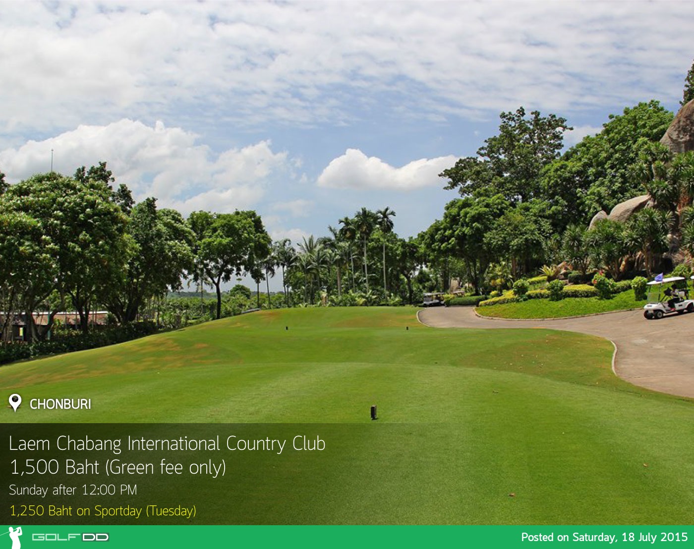 Laem Chabang International Country Club News สนามกอล์ฟ แหลมฉบัง อินเตอร์เนชั่นแนล คันทรี คลับ