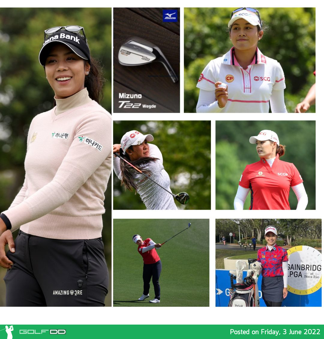 ร่วมเชียร์ 6 สาวไทย  US Women’s Open 2022 