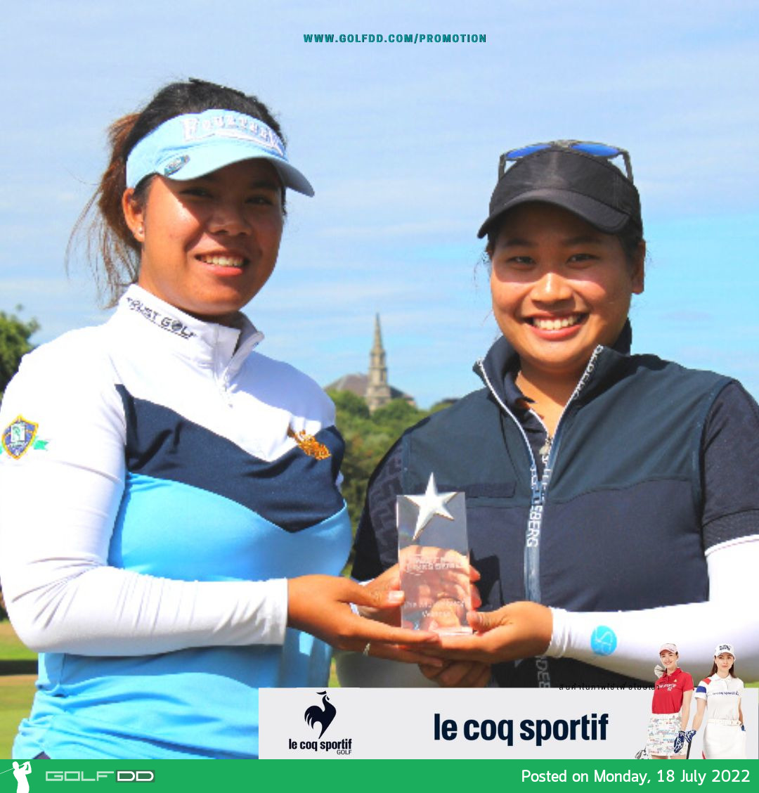 ชัยชนะ อาภิชญา และ  ชเนตตี แชมป์รายการแรก จะได้สิทธิ์เข้าร่วมแข่งขัน Trust Golf Women’s Scottish Open 