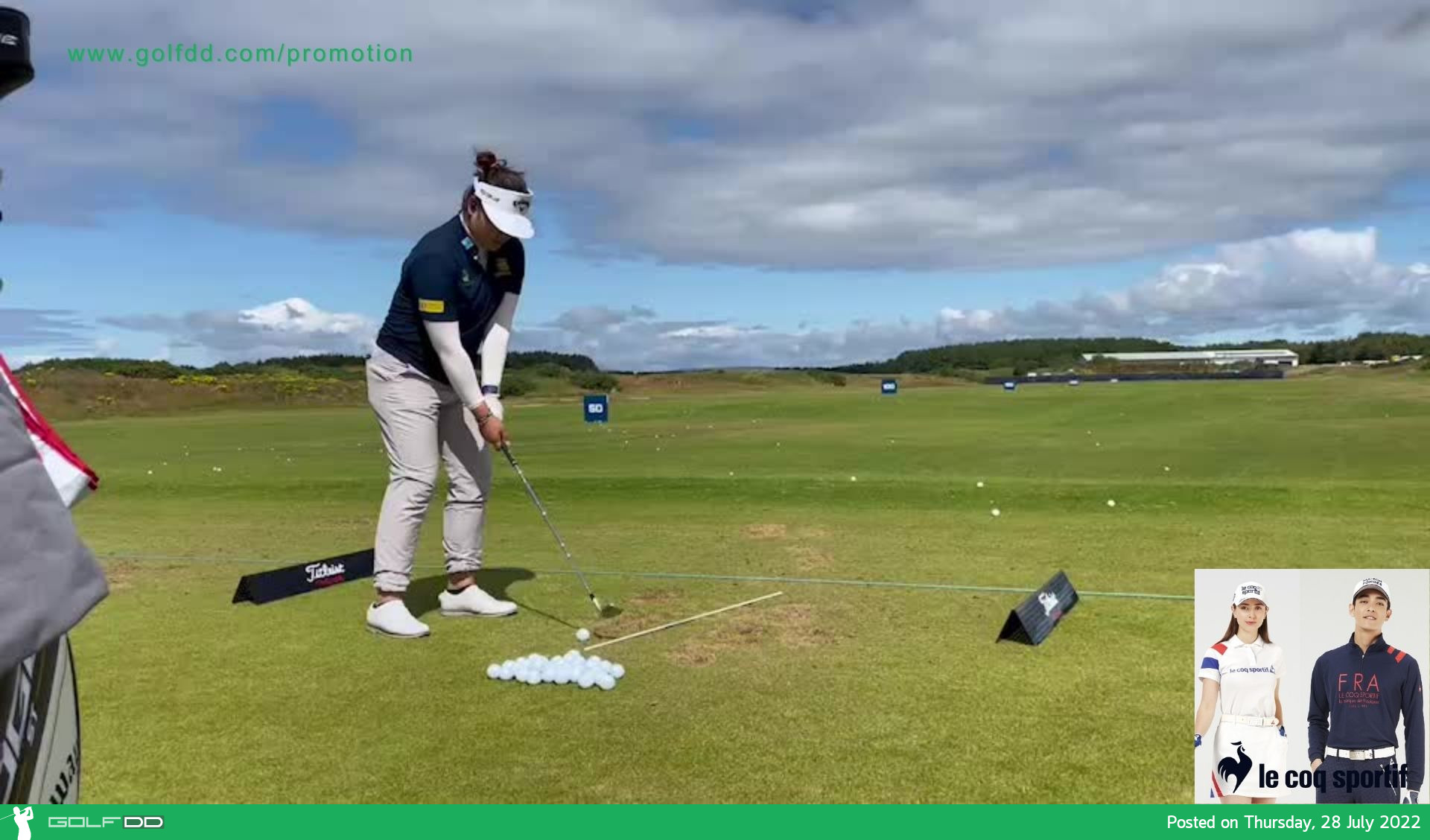 วิชาณี มีชัย กล่าวถึงความพร้อมทำศึกแอลพีจีเอทัวร์ รายการ Trust Golf Women’s Scottish Open วันที่ 28-31 กรกฎาคม 