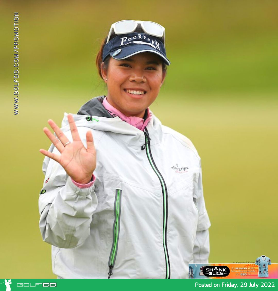 เปียโน-อาภิชญา ยุบล กล่าวหลังตีรอบแรกอีเวนพาร์อยู่ที่ 64 ร่วม ในศึก Trust Golf Women’s Scottish Open 2022 