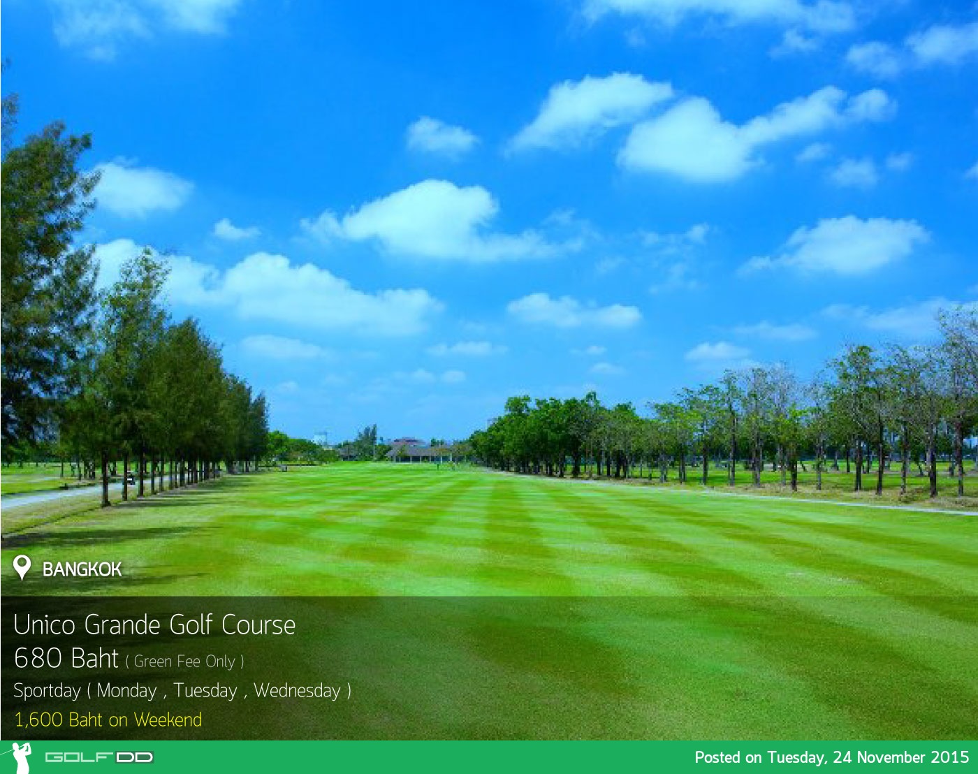 Unico Grande Golf Course News สนามกอล์ฟ ยูนิโค แกรนเด