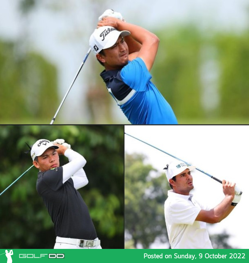 สดมภ์ แก้วกาญจนา อยู่ที่ 27 ร่วม  และ พชร คงวัดใหม่ อยู่ที่ 32 ในกอล์ฟ LIV Golf Invitational Bangkok ณ สนามสโตนฮิลล์ พาร์ 72 จังหวัดปทุมธานี เมื่อวันที่ 8 ตุลาคม 