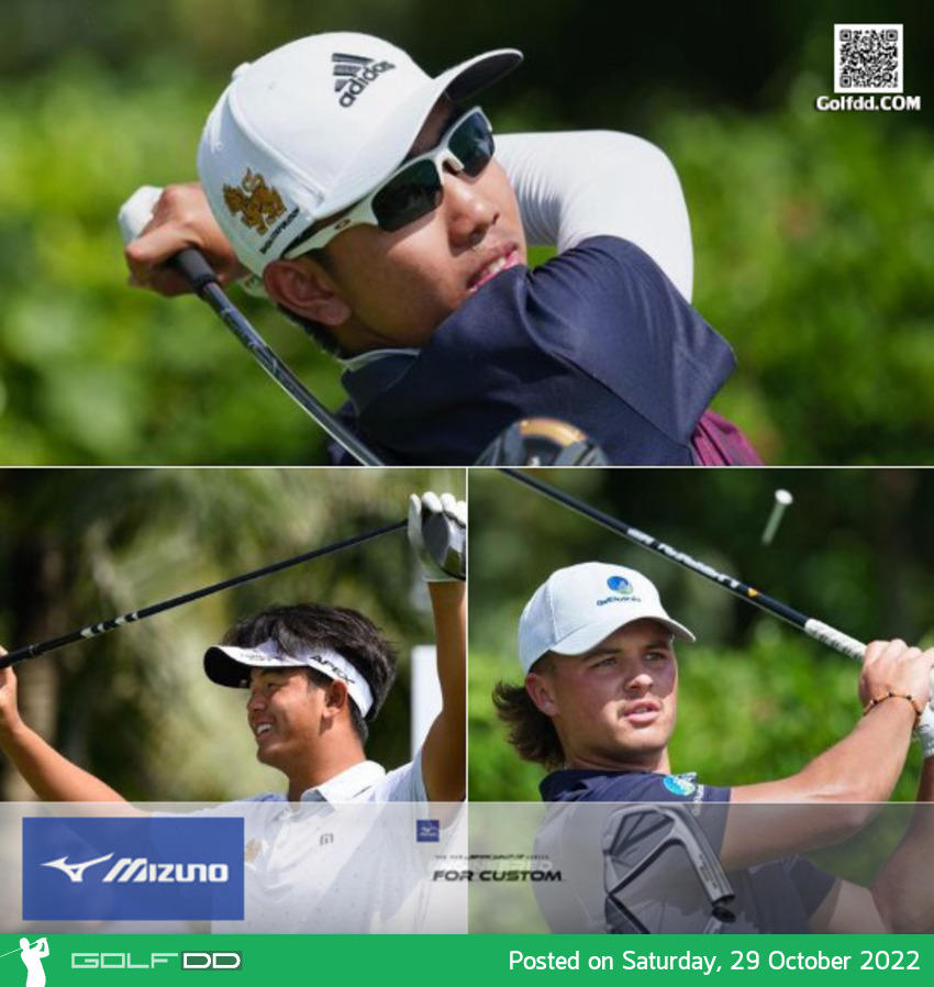 จบรอบสาม Asia-Pacific Amateur Championship ณ สนามอมตะ สปริง คันทรี คลับ ระยะ 7,502 หลา พาร์ 72 จ.ชลบุรี เมื่อวันเสาร์ที่ 27 ตุลาคม 