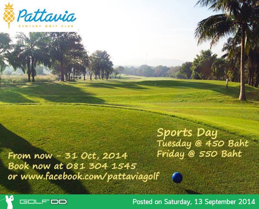 Pattavia Century Golf Club (Chonburi Century) News สนามกอล์ฟ ปัตตาเวีย เซ็นจูรี่ กอล์ฟ คลับ (ชลบุรี เซ็นจูรี่)