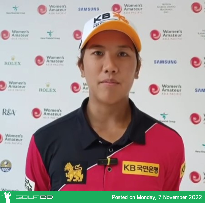 ณัฐกฤตา ได้รองแชมป์ในกอล์ฟ Women’s Amateur Asia-Pacific 