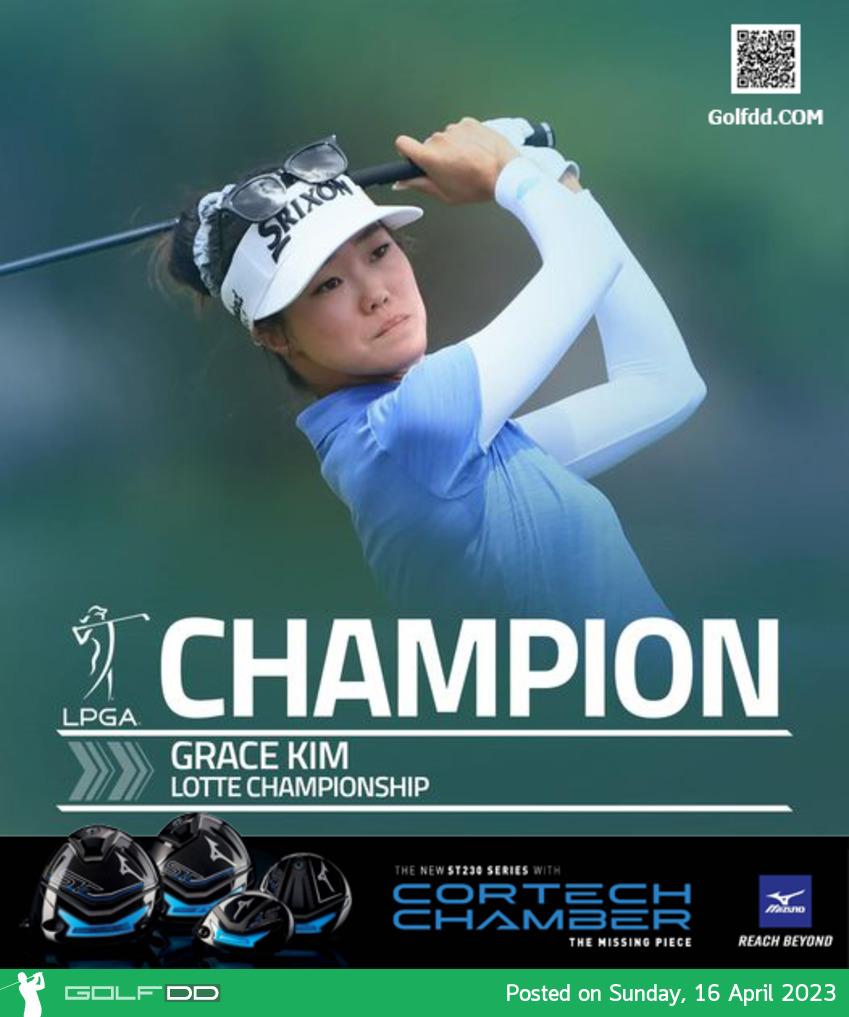 Grace Kim ชนะ PlayOff รับตำแหน่งแชมป์ LOTTE Championship 2023 