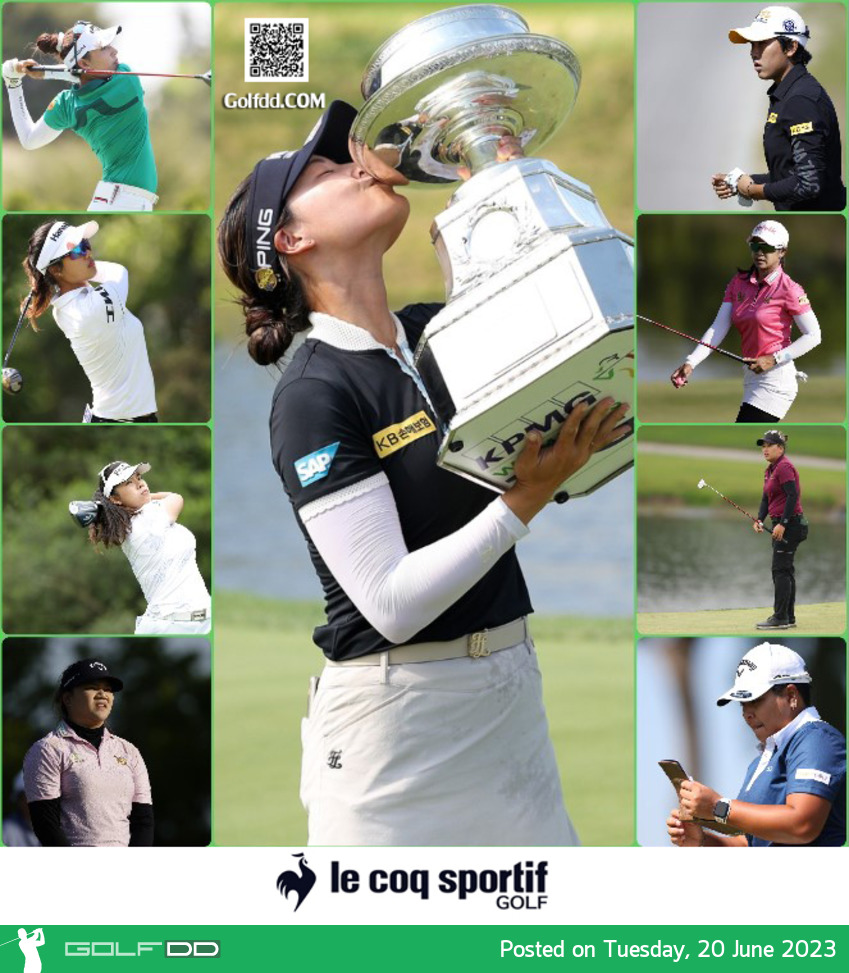 ร่วมเชียร์"โปรจีน"อาฒยา ฐิติกุล รวม 12 กอล์ฟสาวไทยกับเมเจอร์ที่ 2 “KPMG Women’s PGA Championship”22-25 มิถุนายน 