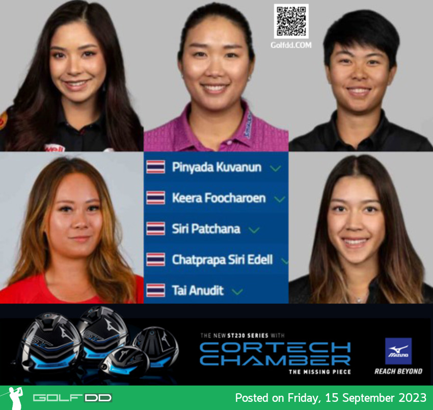 ส่งกำลังใจและเชียร์ 5 กอล์ฟสาวไทย EPSON Tour รายการGuardian Championship 15-17 กันยา ที่ Alabama 