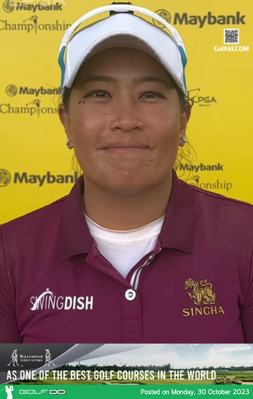 จัสมิน สุวัณณะปุระ พูดถึงภาพรวมในการแข่งขัน รายการ Maybank Championship หลังจบอันดับ 3 ร่วม 