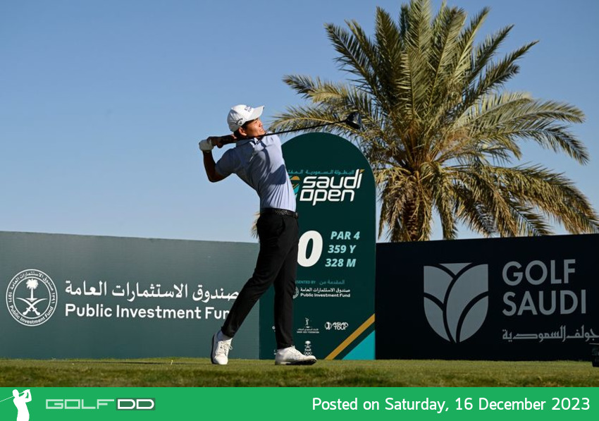 ON-A-ROLL DENWIT SHARES LEAD AT SAUDI OPEN PRESENTED BY PUBLIC INVESTMENT FUND 