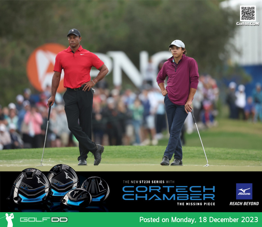 ไทเกอร์ วูดส์ และ ชาร์ลี จบอันดับ 5 ร่วม ในรายการ PNC Championship 2023 