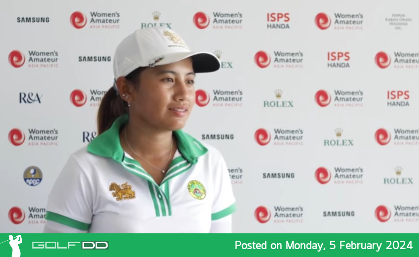 พิมพ์พิศา รับรอง คว้าอันดับ 4 ใน Women’s Amateur Asia-Pacific 