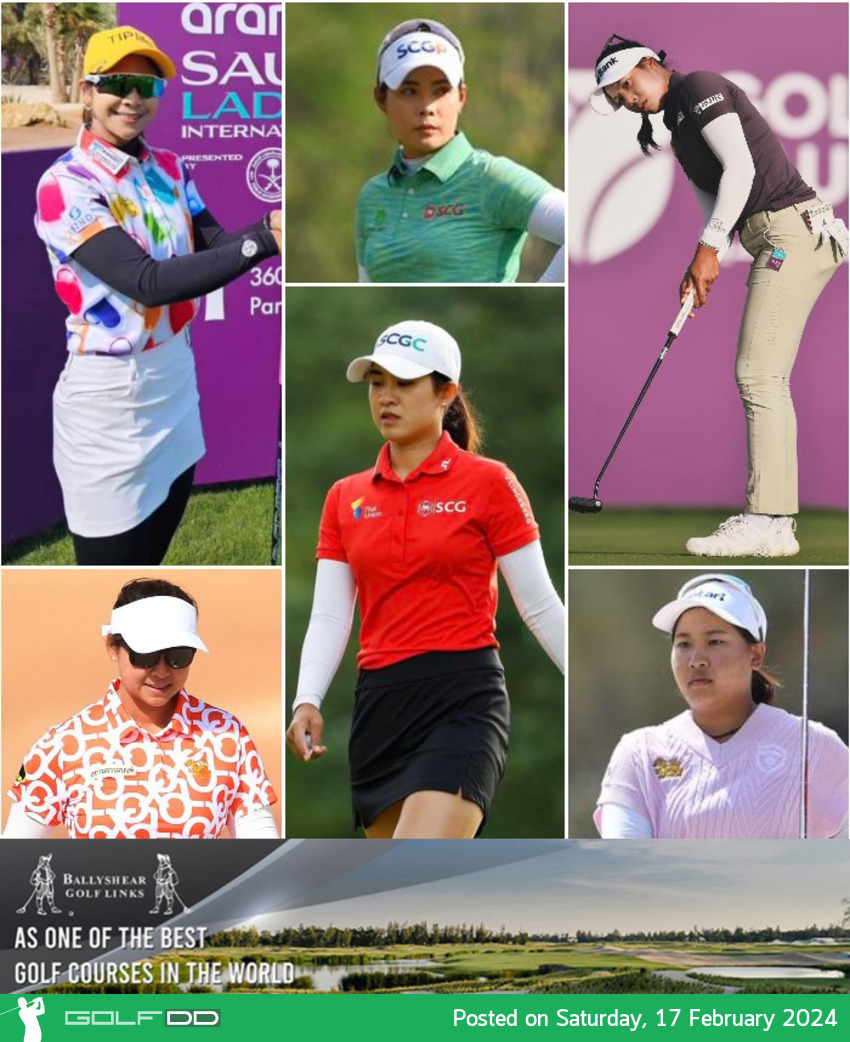 ร่วมเป็นกำลังใจ โปร“เหมียว” แพทตี้ ร่วม 6 กอล์ฟสาวไทย รอบสาม รายการ Aramco Saudi Ladies International 