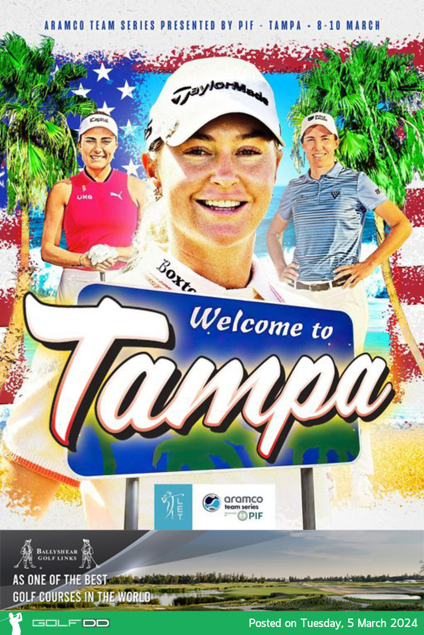 โปร"มายด์" ควง โปร"เอพริล"ลุยศึก LET รายการ  Aramco Team Series-Tampa  8-10 มีนาคมนี้ 