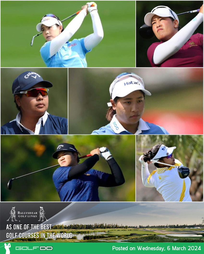 ร่วมเชียร์นักกอล์ฟไทย สัปดาห์นี้ กอล์ฟ LPGA tour รายการ Blue Bay LPGA 