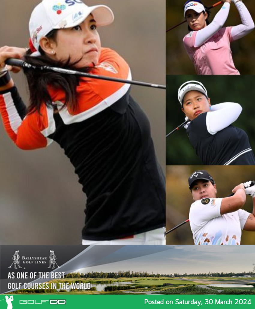 โปร"เมียว", โปร"ปริญญ์", โปร"โม" และ โปร"พราว" ได้ไปต่อ รอบ 2  LPGA Tour Ford Championship presented by KCC 