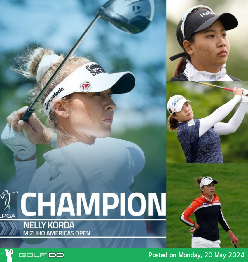 ร่วมยินดีกับแชมป์ Nelly Korda รายการ MIZUHO AMERICAS OPEN 2024 