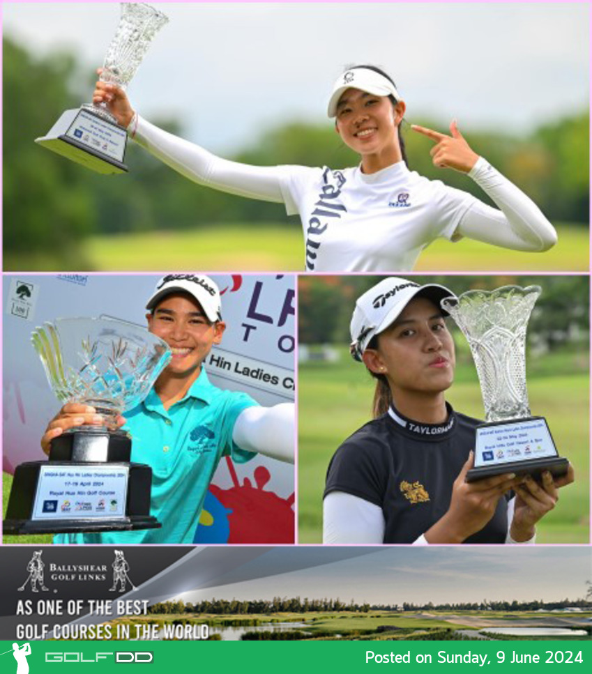 “อาโป-ชลชีวา”,“น้ำผึ้ง-นวพร”และ “แพท-ธัญรดา” สามแชมป์หน้าใหม่ THAI LPGA TOUR 