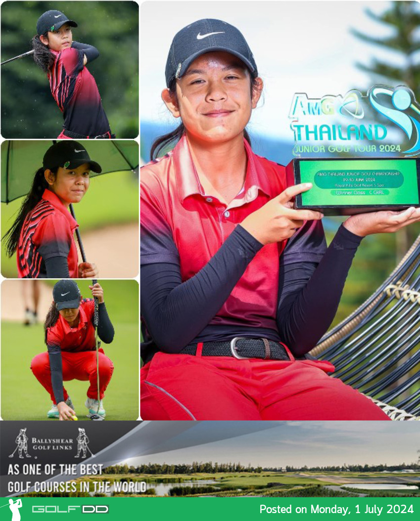 ยินดีกับแชมป์  “AMG Thailand Junior Golf Championship 2024” กันน้องๆเยาวชนทุกคน 