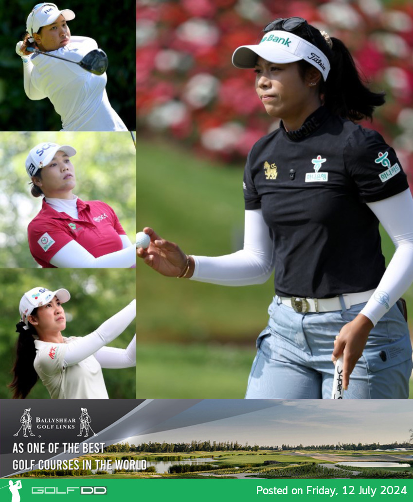 "โปรเหมียว" ปภังกร นำทีมโปรไทยขึ้นนำศึก The Amundi Evian Championship วันแรก! 