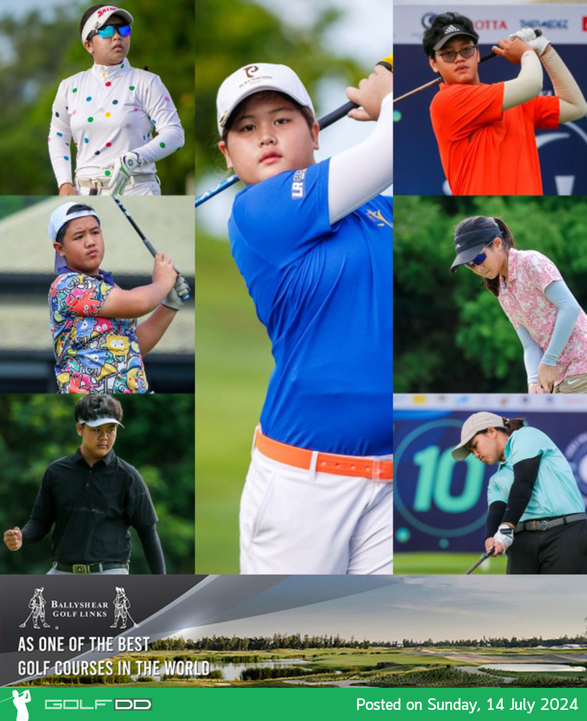 พลอยนภัส จบลบ 8 นำสวิง "Golf Channel Thailand Junior Golf Classic 2024" 