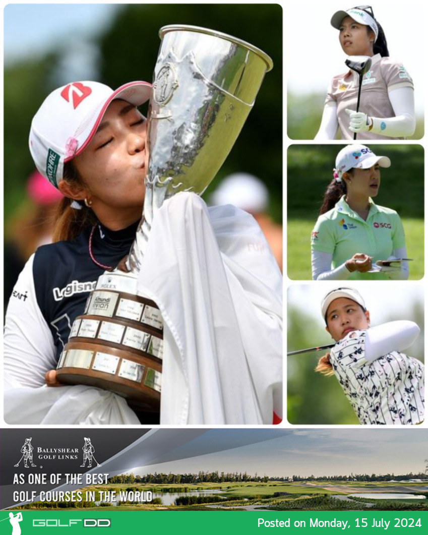 อายากะ ฟุรุเอะ เฉือนชนะ1 สโตรก คว้าแชมป์ LPGA Tour รายการ The Amundi Evian Championship 