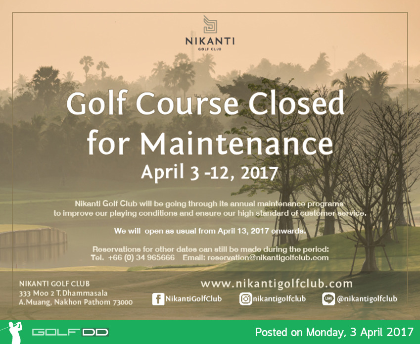 Nikanti Golf Club News สนามกอล์ฟ นิกันติ กอล์ฟ คลับ