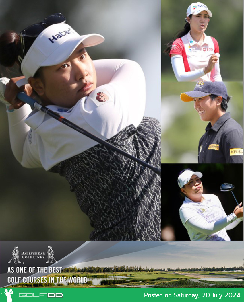 สุดตื่นเต้น!"โปรพราว" ชเนตตี วรรณแสน ขึ้นนำเดี่ยว กอล์ฟ LPGA Tour รายการ Dana Open 