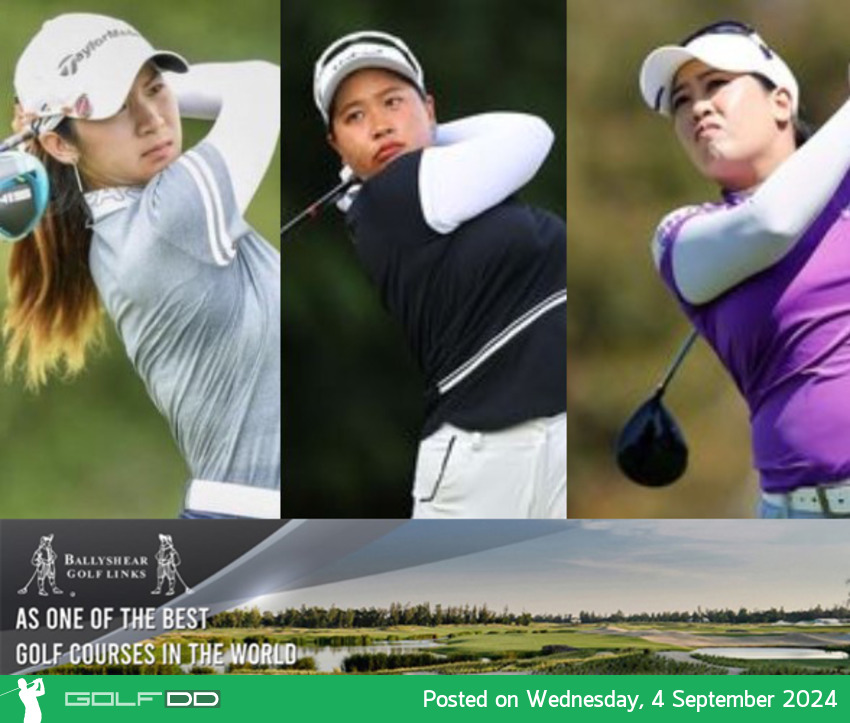 เชียร์ โปรจัสมิน,โปรพราว และ โปรสายป่าน ร่วมทัวร์ JLPGA การแข่งขันSony JLPGA Championship ตั้งแต่วันที่ 5-8 กันยายน 