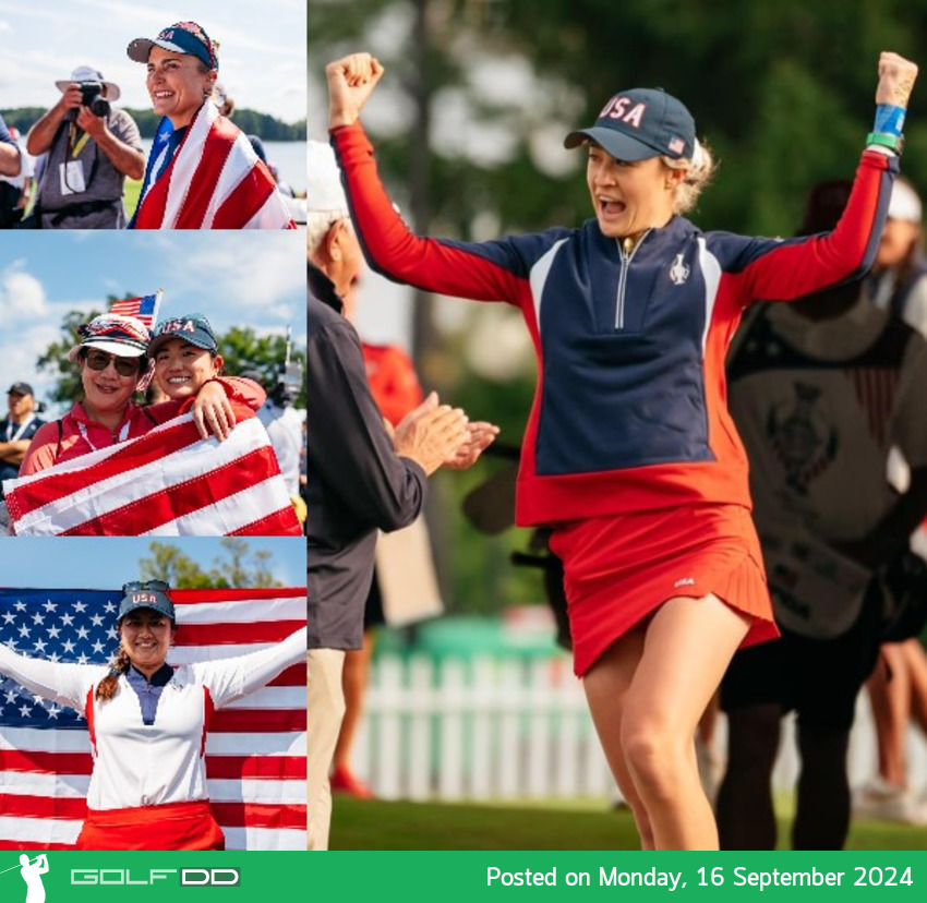 ยินดีกับทีมสหรัฐฯ คว้าแชมป์ Solheim Cup 2024 