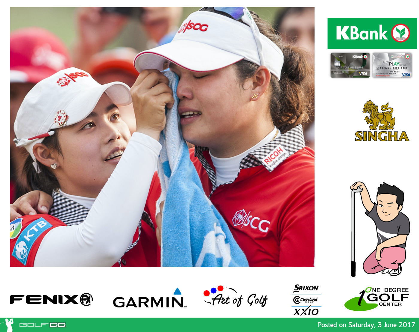 [LPGA] - ShopRite LPGA Classic  โมรียา จุฑานุกาล จี้ผู้นำเพียง สโตรค เดียวเท่านั้น !!! 