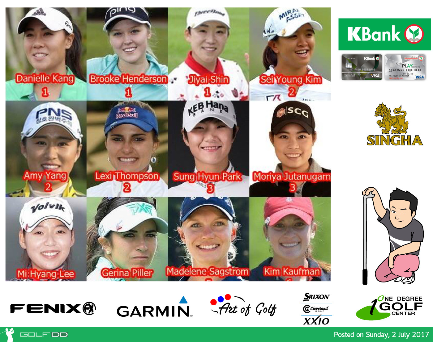 [LPGA] -  ใครจะเป็นผู้คว้าแชมป์ KPMG Women’s PGA Championship ในคืนนี้ 