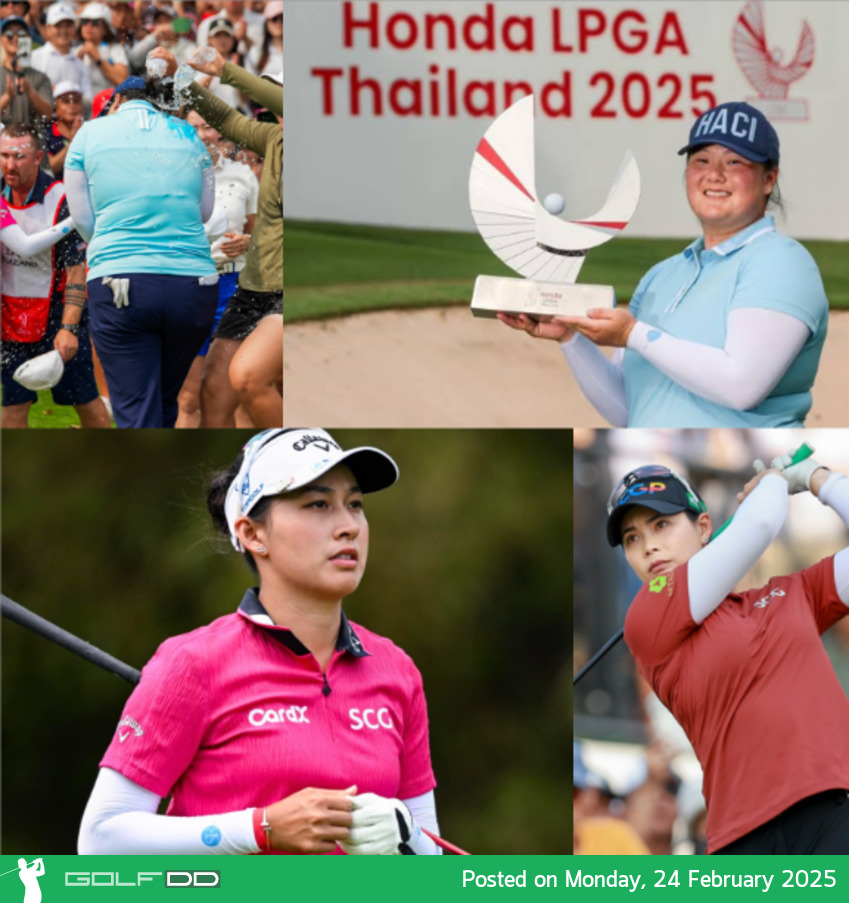 "โปรจีน" อาฒยา ฐิติกุล จบอันดับ 3 ในศึก Honda LPGA Thailand 2025 