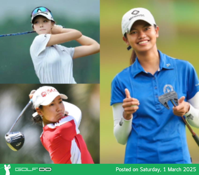 3 สาวนักกอล์ฟสมัครเล่น คว้าสิทธิ์ลุยศึกอาชีพ KLPGA Tour รายการ Blue Canyon Ladies Championship 2025 