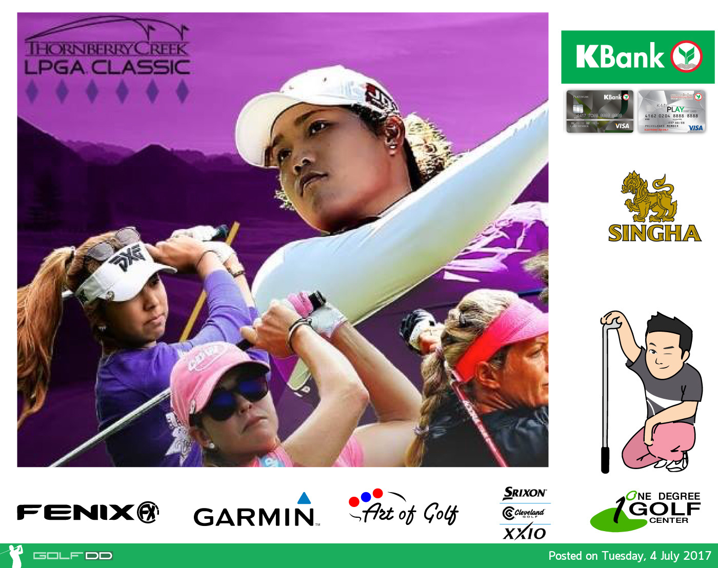 [LPGA]  Thornberry Creek LPGA Classic สัปดาห์นี้ “หงอย” นักกอล์ฟดังหยุดพักกันหมด 